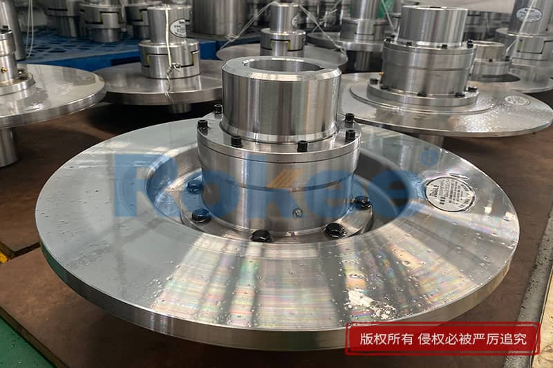 鼓型齿式制动盘联轴器
