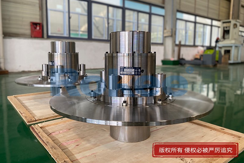 带制动盘齿式安全联轴器