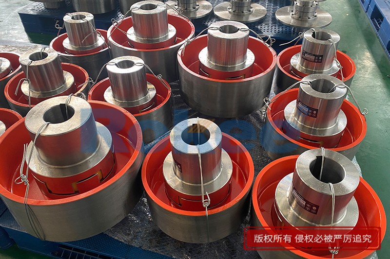 梅花联轴器缓冲保护中空编码器延长使用寿命