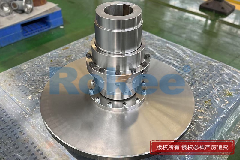 制动盘型鼓形齿式联轴器