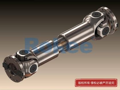 十字轴式万向联轴器,SWP-A有伸缩长型十字万向轴